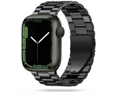 Apyrankė Apple Watch 4 / 5 / 6 / 7 / SE (42 / 44 / 45 mm) Tech-Protect Stainless juodos spalvos