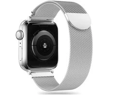 Apyrankė Apple Watch 4 / 5 / 6 / 7 / SE (38 / 40 / 41 mm) Tech-Protect Milaneseband sidabro spalvos
