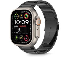 Apyrankė Apple Watch 6 / 7 / 8 / 9 / 10 / SE / Ultra 1 / 2 (44 / 45 / 46 / 49 mm) Tech-Protect Stainless Classic juodas