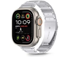 Apyrankė Apple Watch 6 / 7 / 8 / 9 / 10 / SE / Ultra 1 / 2 (44 / 45 / 46 / 49 mm) Tech-Protect Stainless Classic sidabrinis