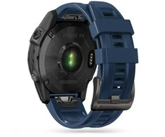 Išmaniojo laikrodžio Garmin Fenix 5/6/6 Pro/7 dirželis, 22 mm, Mėlynos spalvos
