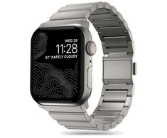 Apyrankė laikrodžiui Apple Watch 4 / 5 / 6 / 7 / 8 / 9 / SE / Ultra 1 / 2 (42 / 44 / 45 / 49 MM) Tech-Protect Steelband Titanium