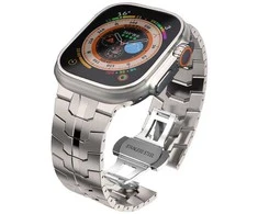 Apyrankė laikrodžiui Apple Watch 4 / 5 / 6 / 7 / 8 / 9 / SE / Ultra 1 / 2 (42 / 44 / 45 / 49 mm) Tech-Protect Stainless TItanium