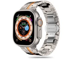 Apyrankė laikrodžiui Apple Watch 4 / 5 / 6 / 7 / 8 / 9 / SE / ULTRA 1 / 2 (42 / 44 / 45 / 49 mm) Tech-Protect Stainless Titanium
