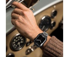 Apyrankė laikrodžiui Apple Watch 4 / 5 / 6 / 7 / 8 / 9 / SE / ULTRA 1 / 2 (42 / 44 / 45 / 49 mm) Tech-Protect Stainless Titanium