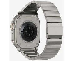 Apyrankė laikrodžiui Apple Watch 4 / 5 / 6 / 7 / 8 / 9 / SE / Ultra 1 / 2 (42 / 44 / 45 / 49 MM) Tech-Protect Steelband Titanium