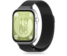 Apyrankė laikrodžiui Huawei Watch Fit 3 Tech-Protect Milaneseband juodos spalvos