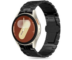 Apyrankė Samsung Galaxy Watch 4 / 5 / 5 PRO / 6 / 7 / FE Tech-Protect Stainless Line juodas