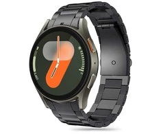 Apyrankė Samsung Galaxy Watch 4 / 5 / 5 PRO / 6 / 7 / FE Tech-Protect Stainless juodas