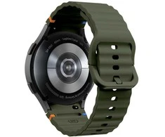 Apyrankė Samsung Galaxy Watch 4 / 5 / 5 PRO / 6 / 7 / FE Tech-Protect silikoninė Sport Army žalias