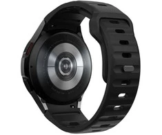 Apyrankė Samsung Galaxy Watch 4 / 5 / 5 Pro / 6 / 7 / FE Tech-Protect silikoninė juodos spalvos