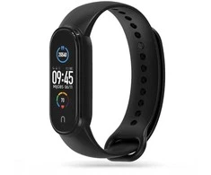 Išmaniosios apyrankės Xiaomi Mi Band 5/6/7 dirželis, Juodos spalvos
