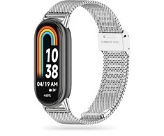Apyrankė Xiaomi MI Band 8 / 8 NFC Tech-Protect Milaneseband sidabro spalvos