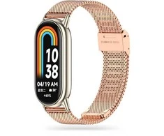 Apyrankė Tech-Protect, skirta Xiaomi Smart Band 8, Rožinio aukso spalvos