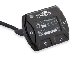 aqua computer vandens kompiuteris VISION Touch su išorin. USB laidas, IR, temp.matavimas