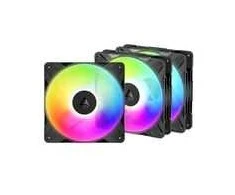 ARCTIC P14 Pro Reverse A-RGB PWM Fan – 140mm, baltas, pack of 3