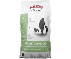 ARION Original Medium Maintenance vištiena – sausas Maistas šunims – 12kg