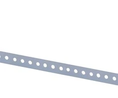 Arras Tvirtinimo juosta, perforuota, 12 x 0.7 mm, 3 m, pilka