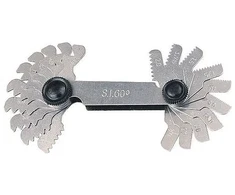 Art-Pol WZORNIK GWINTU 0,25-6,0mm + 4G - 62G GWINTY METRYCZNE + CALOWE 48szt.