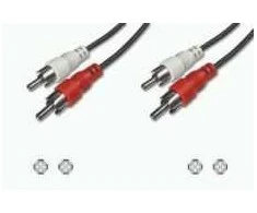ASSMANN Audio connection kabelis, stereo 2x RCA, 5.0m, AK CHMM-50