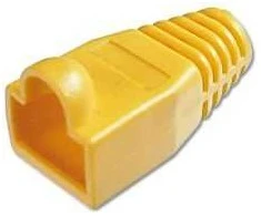 ASSMANN RJ45 Plug Cover Geltona, cable boot, A-MOT/Y