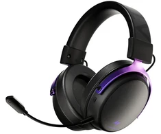 ATK Neptune N9 Ultra Ausinės Žaidimams, belaidės, 7.1 – juodas/violetinė