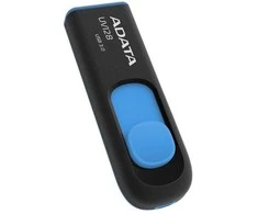 USB laikmena Adata UV128 32GB Juodas/Mėlynas