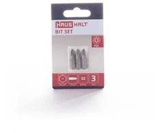 Atsuktuvų antgaliai HAUSHALT PZ2 S2 25mm 3vnt
