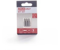 Atsuktuvų antgaliai HAUSHALT TX20 S2 25mm 3vnt