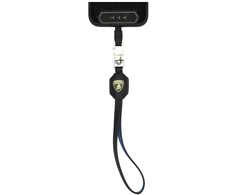 Audi Universal Lamborghini D1 Leather Handstrap mėlynas