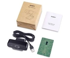 Aukey PC-W3 Stream Series Full HD internetinė kamera su 1/2,9" CMOS jutikliu juodos spalvos