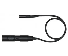 Akyga AKG MPA V L kabelių lizdinio / kištukinio jungčių tipo keitiklis MicroMic L Juoda