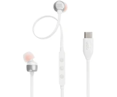 Laidinės ausinės JBL Tune 310C, Baltos