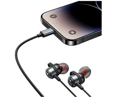USAMS EP-48 Stereo ausinės USB-C tarnish