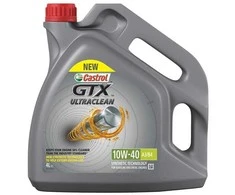 Auto variklio tepalas Castrol GTX Ultraclean, 10W-40, 4 l