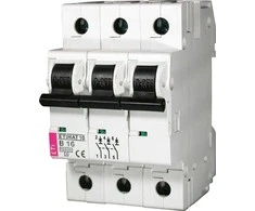 Automatinis jungiklis ETIMAT 10, 3P, B, 32A, 10kA