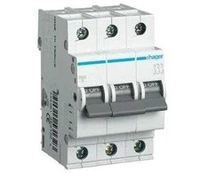 Automatinis jungiklis Hager MC320 (20A, 3P, 400V, 6kA)