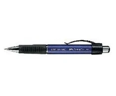 Automatinis tušinukas Faber-Castell Plus Ball 1407, 0.7mm, mėlynos spalvos, mėlynos spalvos korpusas