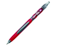 Automatinis tušinukas Zebra Ola, 1.0mm, raudonos spalvos