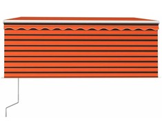 Automatiniu būdu ištraukiama markizė, oranžinė/ruda, 3,5x2,5m