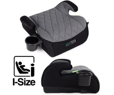 Automobilinė kėdutė-paaukštinimas vaikams i-SIZE, ūgiui 125-150 cm, su puodelio laikikliu ECOTOYS