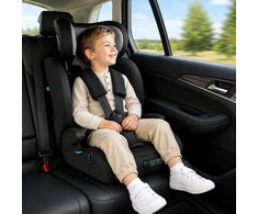 Automobilinė kėdutė vaikams 76–150 cm ūgio R129 su puodelio laikikliu ECOTOYS