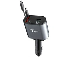 AUTOMOBILINIS ĮKROVIKLIS T-PHOX FLEXIT 4IN1 86W PILKAS