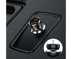 Automobilinis įkroviklis 30W USB-C PD + QC3.0 USB Tech-Protect CC30W juodos spalvos