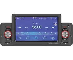 Automobilinis MP5 grotuvas PNI Clementine 9555 1DIN, 5 colių ekranas, 4 x 50W, „Bluetooth“, FM radijas, „Carplay“, RDS funkcija