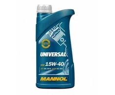 Automobilio variklio tepalas Mannol Universal, 15W-40, 1 l