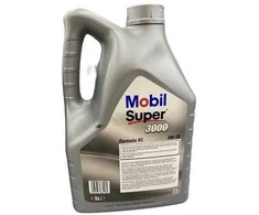 Automobilio variklio tepalas Mobil Super 3000 VC 0W-30, 5 l