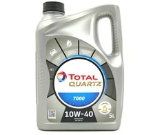 Automobilio variklio tepalas Total Quartz 7000, 10W-40, 5 l