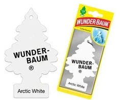Automobilių oro gaiviklis Wunder-Baum Arctic Baltas