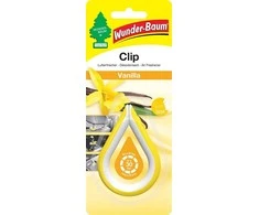 Automobilių oro gaiviklis Wunder-Baum Clip Vanilla